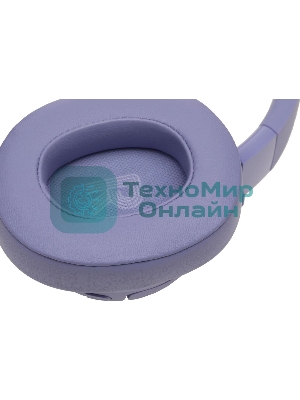 Беспроводные/проводные наушники JBL Tune 770NC фиолетовый, полноразмерные, Bluetooth + проводной, активное шумоподавление, до 70 ч