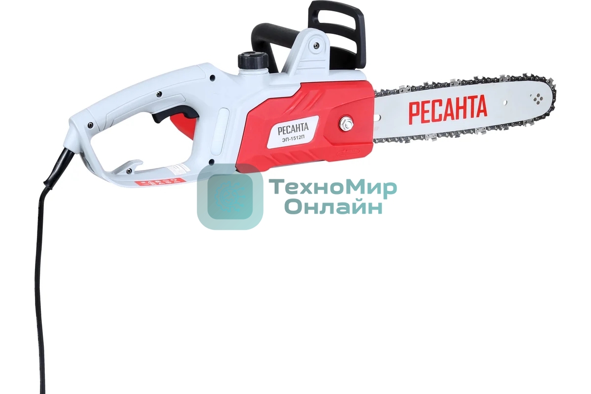 Электрическая цепная пила Ресанта ЭП-1512П 1500Вт дл.шины:12