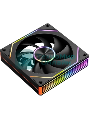Вентилятор для корпуса PcCooler FG120R Reverse ARGB 120х120x25 черный 4-pin 28.4дБ (FG120R ARGB BK) Ret