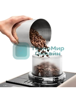 Кофемашина автоматическая DeLonghi EXAM440.55.BG бежевый, исп. кофе - зерновой/молотый, 1.4 л, 1450 Вт, 19 бар