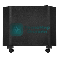 Конвектор электрический Denzel XCE-1000B черный, 1000 Вт, 15 м2, термостат