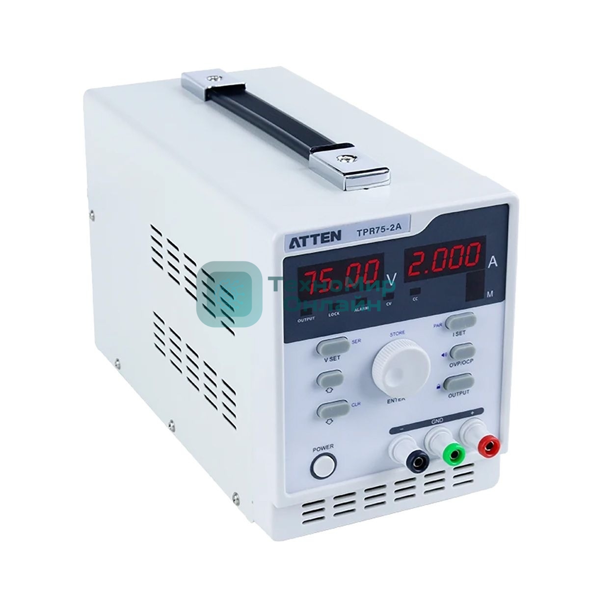 Линейный источник питания постоянного тока Atten TPR75-2A 75В, 2A, 50 Гц, 150 Вт