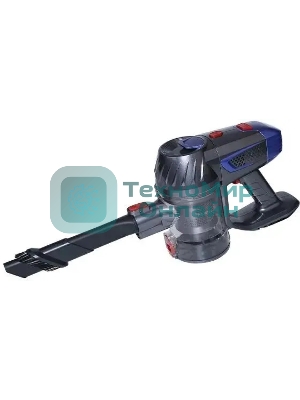 Пылесос вертикальный BQ VC1002H серый/золотой, питание от аккумулятора, 45 Вт, уборка сухая, пылесборник 0.7 л, работа от АКБ max 35 мин