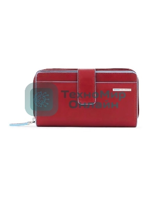 Кошелек женский Piquadro Blue Square PD1354B2R/R красный натур.кожа