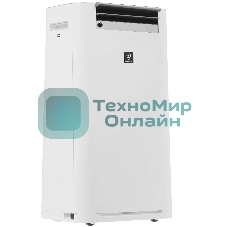 Климатический комплекс Sharp KC-G51RW белый, 38 м², 2.5 л, HEPA-фильтр, ионизация Plasmacluster, гигростат