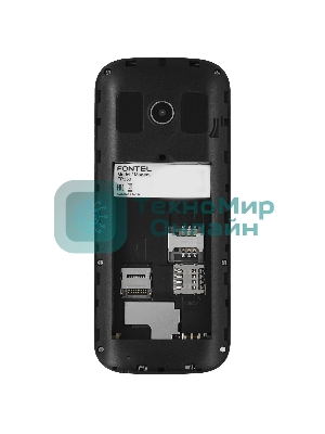 Мобильный телефон FONTEL FP350 черный