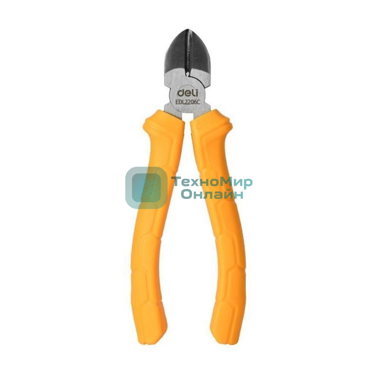 Диагональные бокорезы Deli DL2206C 160мм, пластиковая ручка