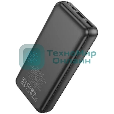 Портативный аккумулятор Hoco J123A Element 20000mAh 2A 2xUSB-A черный