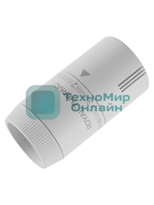 Термоголовка жидкостная Royal Thermo Design М30х1,5 (белый soft touch)