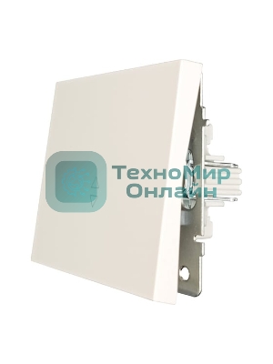 Выключатель проходной 1-кл. СП ZIMA IP20 10А безвинт. зажим слон. кость LEZARD 704-9088-105QC