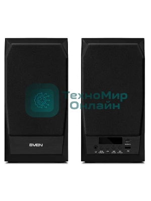 Акустическая система 2.0 SVEN MC-10, чёрный, мощность 2x25Вт (RMS), FM-тюнер, USB/microSD, дисплей, пульт ДУ, Bluetooth SVEN MC-10, чёрный, акустическая система 2.0, мощность 2x25Вт (RMS), FM-тюнер, USB/microSD, дисплей, пульт ДУ, Bluetooth
