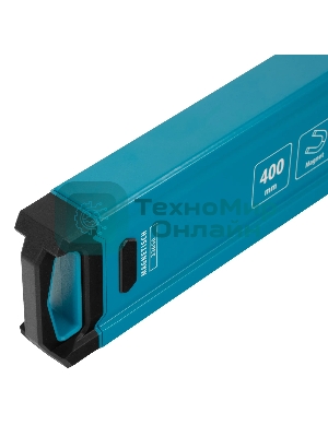 Уровень Gross 33650 алюминиевый, магнит., фрезерованный, 2 глазка, 0,5 мм/м, 400 мм