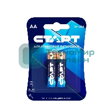 Батарейки СТАРТ LR6-BL2 BLUE 40/720, AA, 2 шт. в блистере