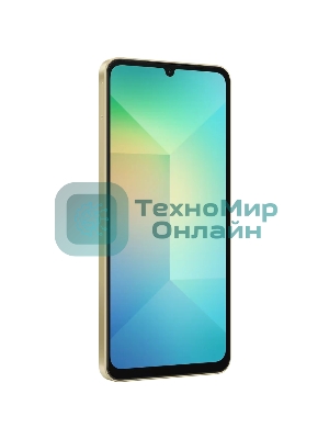 Смартфон Samsung Galaxy A06 SM-A065F, 4/128Gb, золотистый