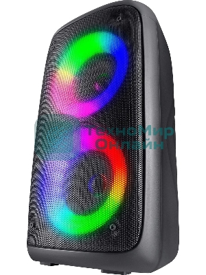 Портативная колонка Defender Boomer 20 20Вт Light/BT/FM/USB/AUX/MIC черный