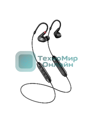 Беспроводные/проводные наушники Sennheiser IE 100 PRO Wireless черный, внутриканальные, Bluetooth + проводной, до 10 ч