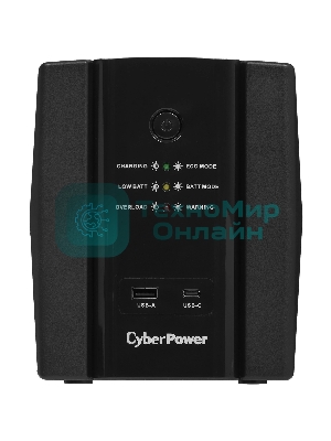 Источник бесперебойного питания CyberPower UT2200EIG/2200 ВА/1320 Вт/6 х IEC 320 C13 (компьютерная)