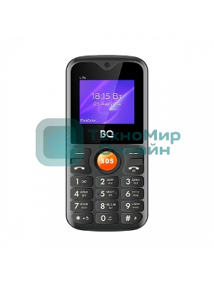 Мобильный телефон BQ 1853 Life черный/оранжевый