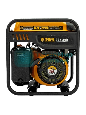 Генератор инверторный Denzel GK-5500iF, 5,5 кВт, 230 В, ручной старт
