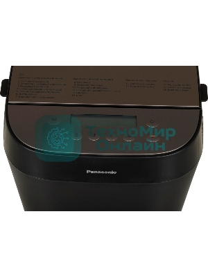 Хлебопечка Panasonic SD-ZP2000KTS черный