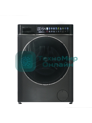 Стиральная машина с сушкой Centek CT-1976 серый, загрузка фронтальная 10кг, 1400 об/мин, Класс А+++