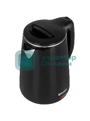 Чайник электрический Sakura SA-2150BK 1.8 л, двойной корпус,черн д