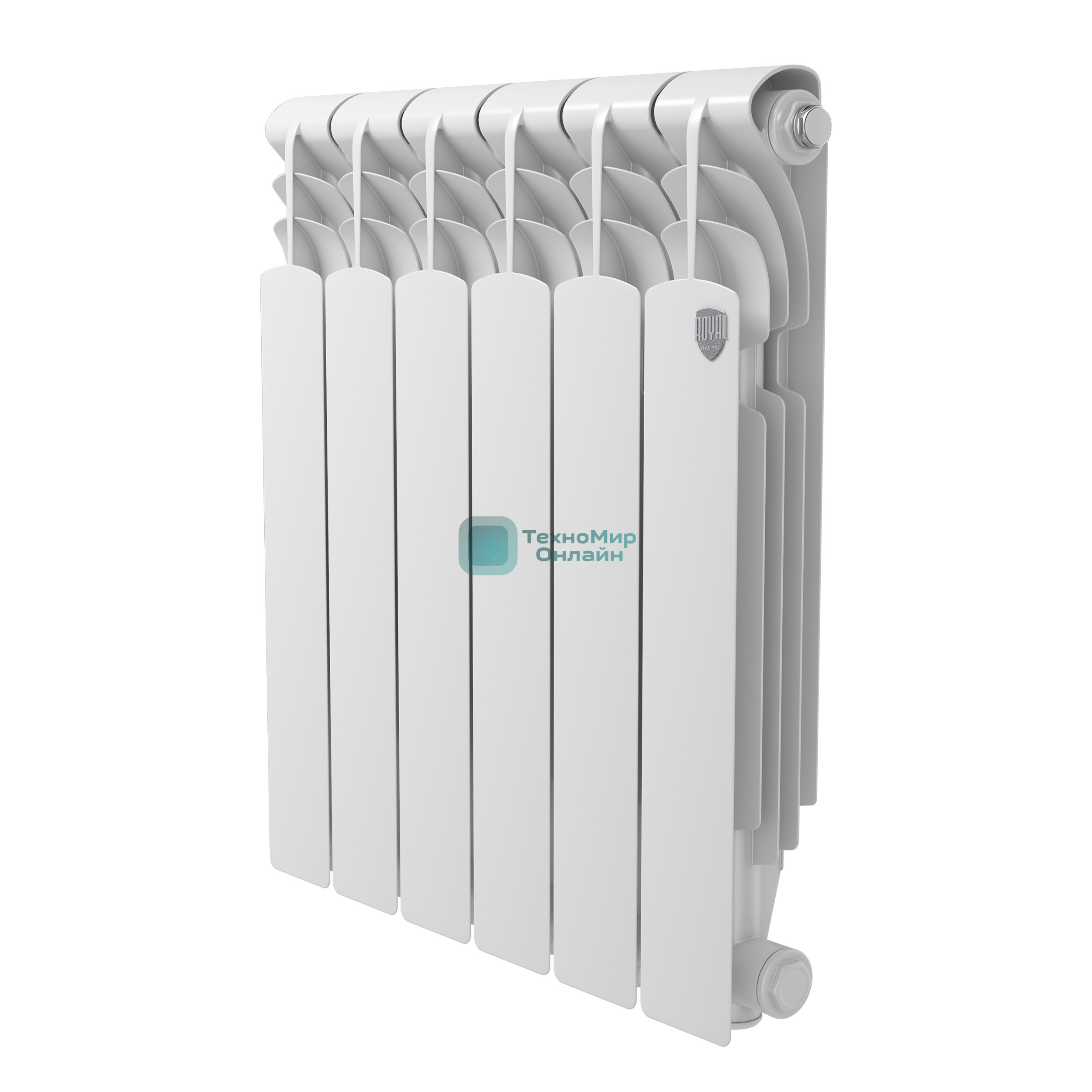 Радиатор алюминиевый Royal Thermo Revolution A 500 - 6 секц.