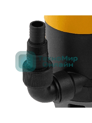 Дренажный насос Denzel DP-600S для чистой и грязной воды, 600 Вт, напор 7 м, 13000 л/ч