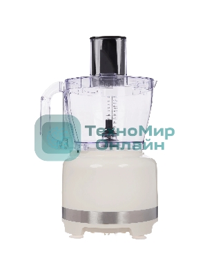 Кухонный комбайн RAGEX R108-105 бежевый 1000Вт 6 скоростей