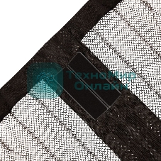 Дверная противомоскитная сетка Rexant черная (магниты пришиты по всей длине сетки!)