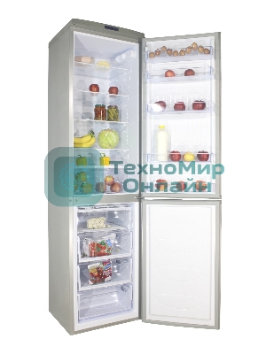 Холодильник DON R-299 MI металлик искристый двухкамерный 259/140л морозилка снизу