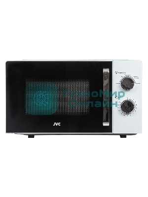 Микроволновая печь JVC JK-MW134M белый, 20 л, 700 Вт, переключатели - поворотный механизм