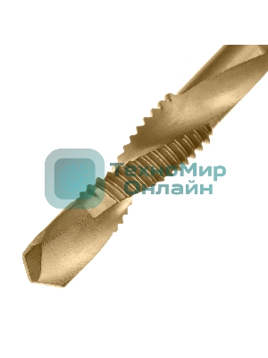 Сверло-метчик Denzel М5 х 0,8 мм Р6М5
