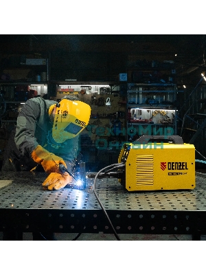 Аппарат инвертор. полуавтомат. cварки Denzel IMIG-200SP Pulse, 200 А, ПВ 60%, катушка 5 кг