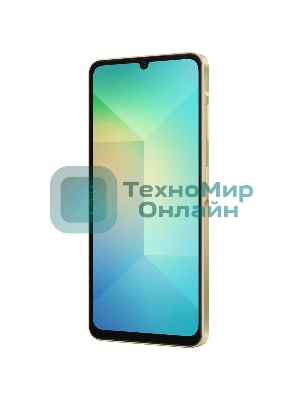 Смартфон Samsung Galaxy A06 SM-A065F, 4/128Gb, золотистый
