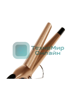 Щипцы для завивки волос Centek CT-2089 черный/золотистый, 13-25 мм, 200 °C, 1 режим