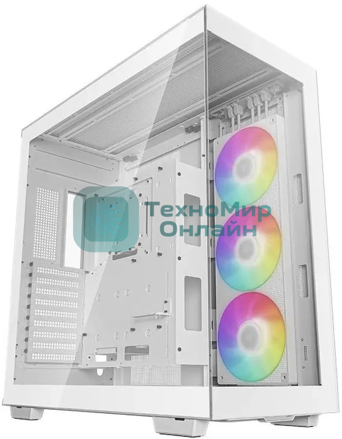Компьютерный корпус Deepcool CH780 WH белый без БП ATX 2x120мм 1x140мм 2xUSB 3.0 audio bott PSU