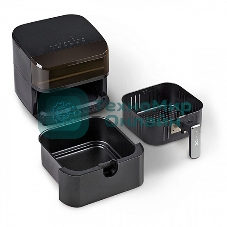 Аэрогриль BQ GR2001 черный, 1500 Вт, 4 л, сенсор, 8 программ