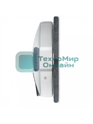 Робот-мойщик окон BQ WR201S белый. Мощность 90 Вт/Объем 20 мл/Объем для чистящего средства 100мл/Параметры электропитания 100-240 В,50-60 Гц/Страховочный трос 5м/Минимальная рабочая зона 35х35см/Планирования пути IQ навигатор