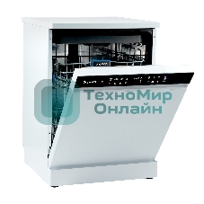 Посудомоечная машина Бирюса DWF-615/03 W, белый, 59.8 см, 15 компл., 42 дБ, класс A+++