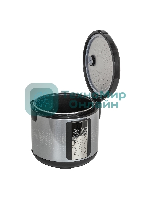 Мультиварка JVC JK-MC501 5 л, 860 Вт, серебристый/черный, металл