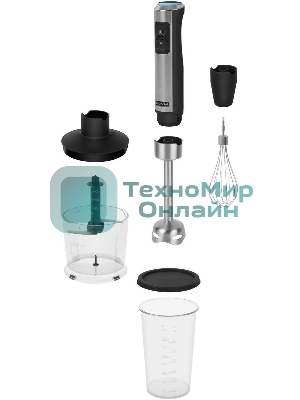 Блендер погружной Rondell 1300-RE-01, 1200 Вт, серебристый