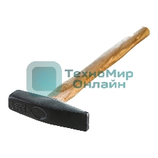 Молоток ВИХРЬ 200гр. Квадратный боек, деревянная ручка