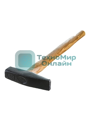 Молоток ВИХРЬ 200гр. Квадратный боек, деревянная ручка