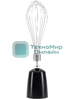 Блендер погружной Rondell RDE-1306 1200 Вт, черный/серебристый