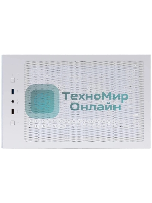 Компьютерный корпус 1STPLAYER MIKU Mi7-A ARGb белый/ATX/3x120мм ARGb fans/Mi7-A-WH-2FC7R-W-1FC7-W