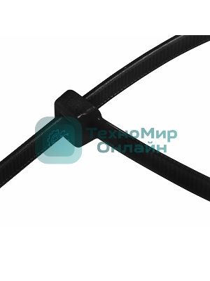 Хомут кабельный Rexant 7.6х500 нейл. черный (уп. 100 шт)