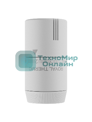 Термоголовка жидкостная Royal Thermo Design М30х1,5 (белый soft touch)