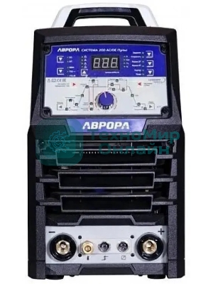 Сварочный аппарат Аврора Система 200 AC/DC ПУЛЬС инвертор ММА, 5.2 кВт