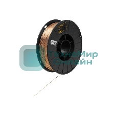 Омедненная проволока Denzel ER70S-6, диам. 1 мм, 5 кг, диам. катушки D200